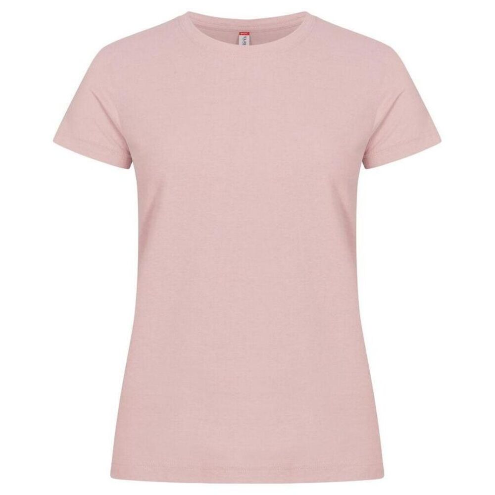 Clique Womens/Ladies Basic T-Shirt / Candy Pink